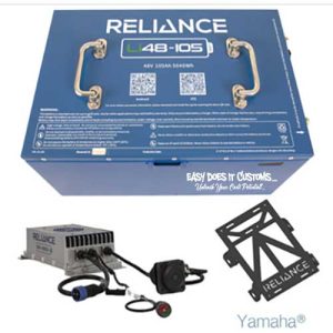 RELIANCE Li48-105 Lithium Battery Kit for Yamaha G29 / Drive & Drive2 Golf Cart
