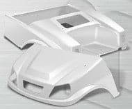 DoubleTake Spartan Golf Cart Body Kit for Club Car DS White