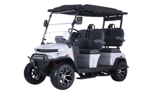 Denago EV Rover XL PA street legal electric golf cart in White