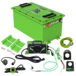 Advanced EV1 17-23 72V 105AH Heated Bolt Energy Lithium Accessory Kit