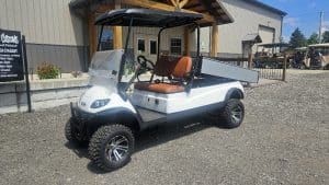 2025 ICON C20UL Utility Golf Cart in White