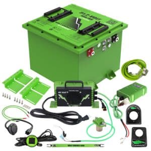 Club Car Precedent Onward 48V 105AH Heated Bolt Energy Lithium Battery Kit